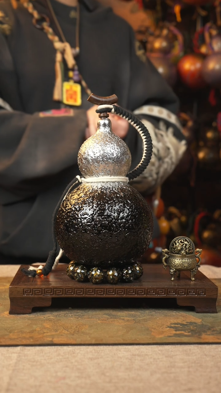 【闪购商品】043大漆葫芦一物一拍记葫堂出品