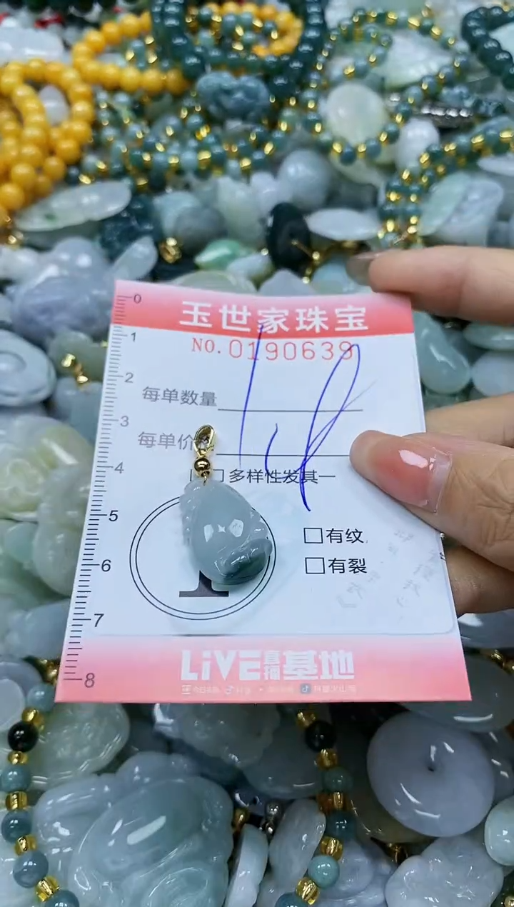【闪购商品】翡翠颈饰未镶嵌闪购0190639