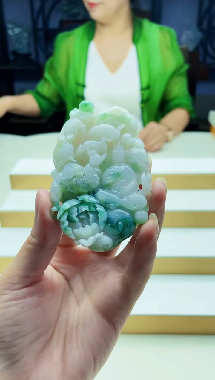 定制翡翠未镶嵌毛货08010094