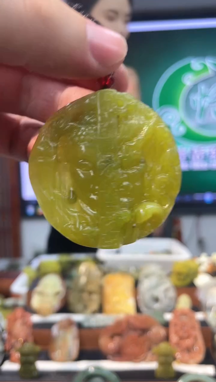 【闪购商品】岫玉吊坠未镶嵌·