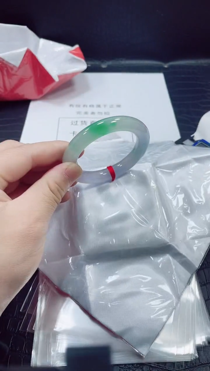 非金属无小哥45号手镯52.5圈口圆条