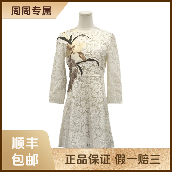 妃鱼/华伦天奴/棉/连衣裙/95新/z三零三