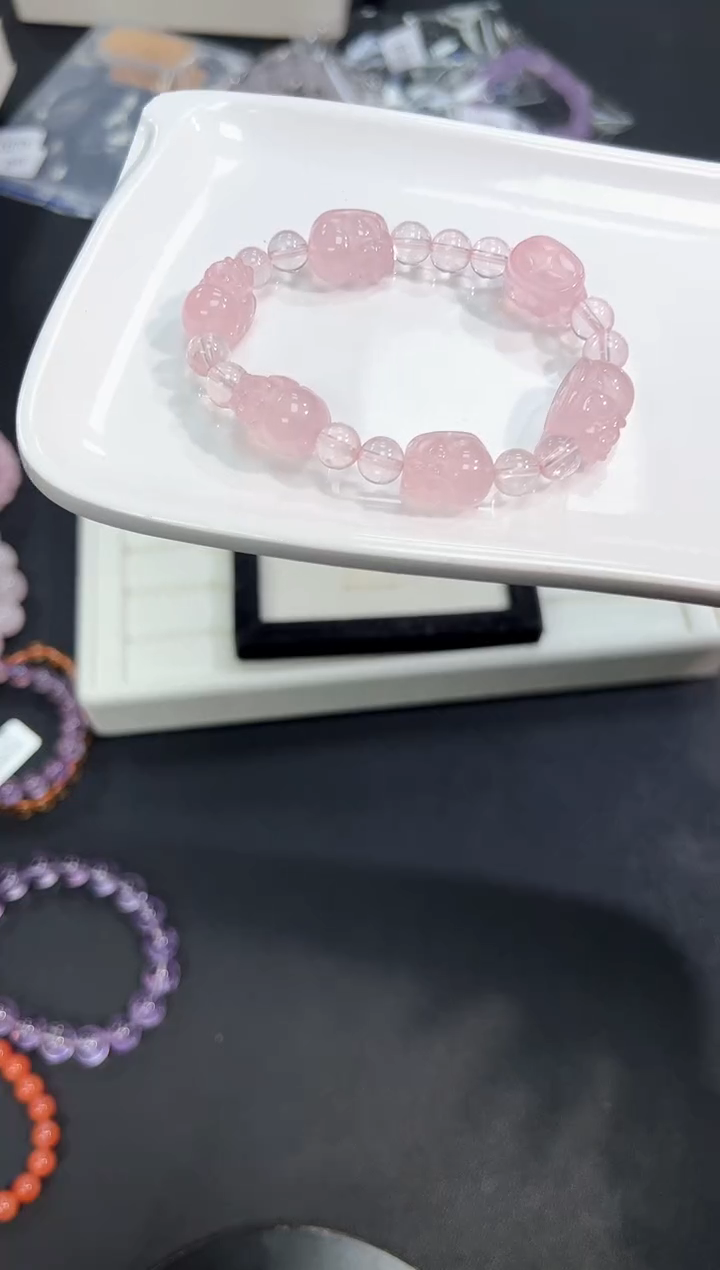 【闪购商品】水晶手串未镶嵌34q多样性发其一/1条默认微瑕