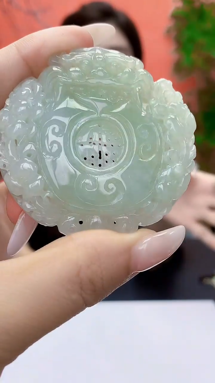 未镶嵌定制翡翠4829ty-毛货挂件198