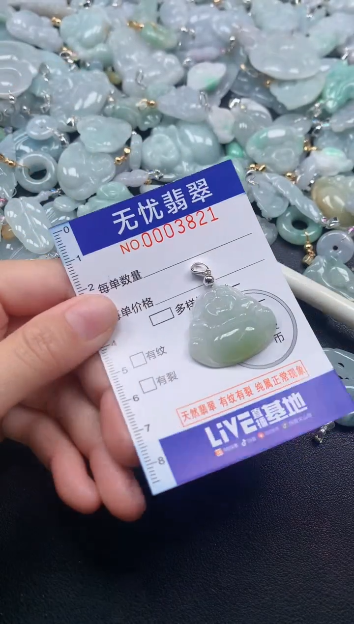 颈饰未镶嵌翡翠3821