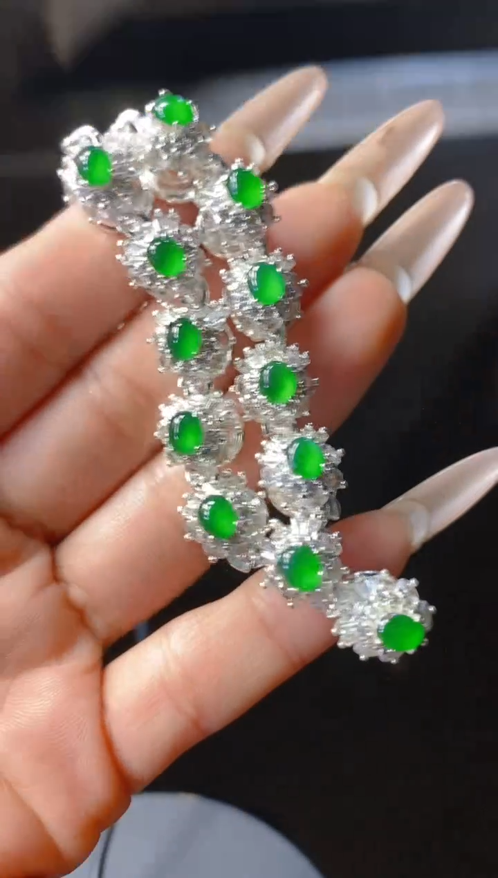 【闪购商品】定制翡翠未镶嵌天然A货翡翠128