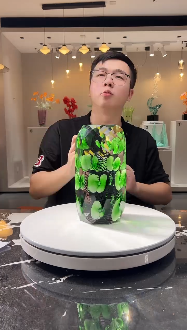 摆件巴比特美学 绿色繁花梦