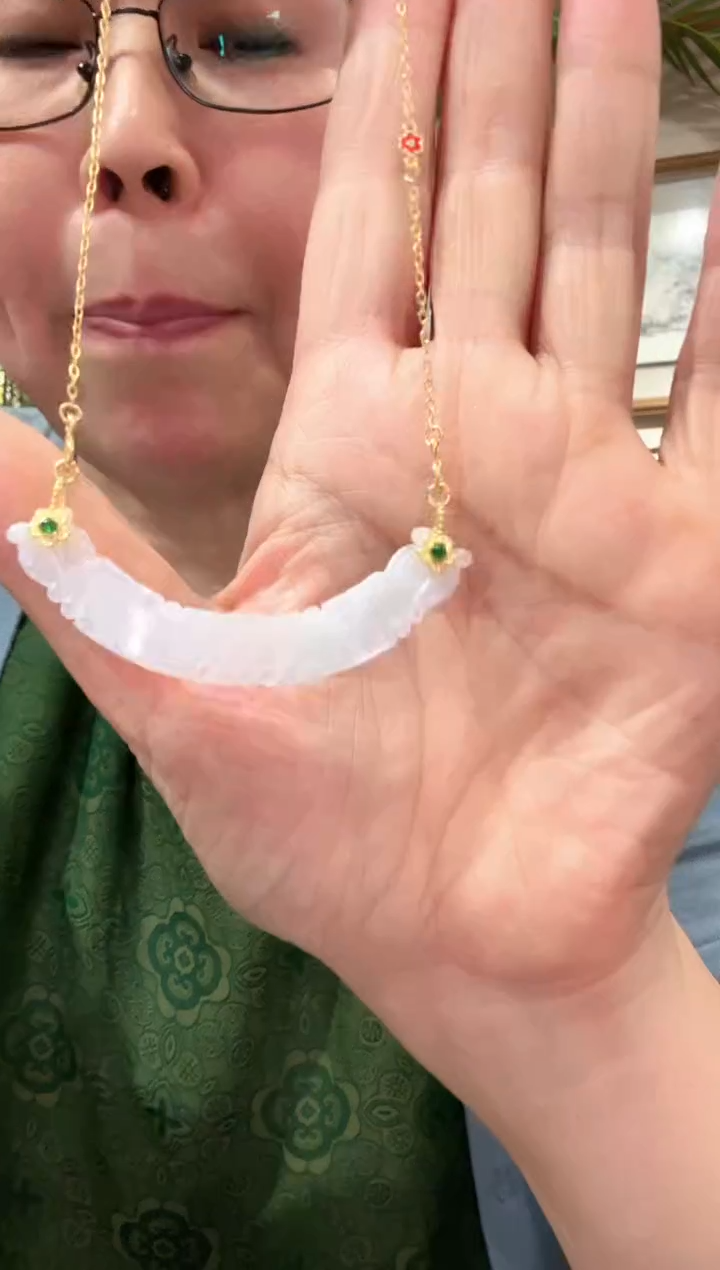 【闪购商品】翡翠颈饰未镶嵌国风