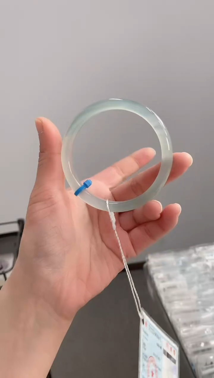 【闪购商品】玛瑙/玉髓手镯未镶嵌60-61圈窄