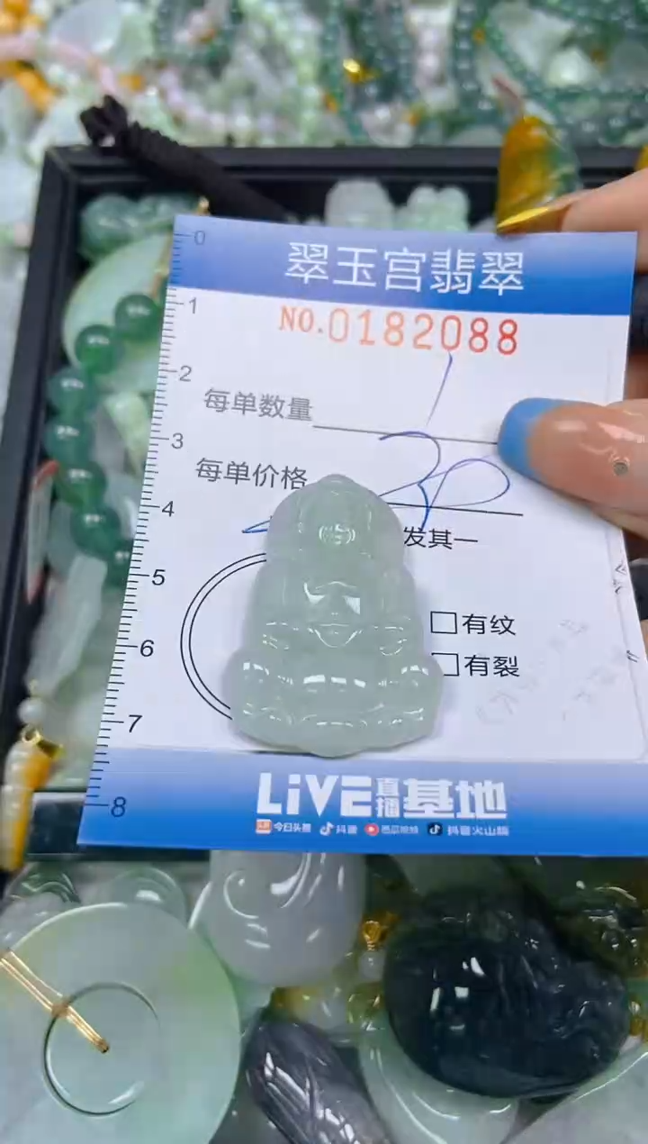 翡翠未镶嵌颈饰闪购0182088