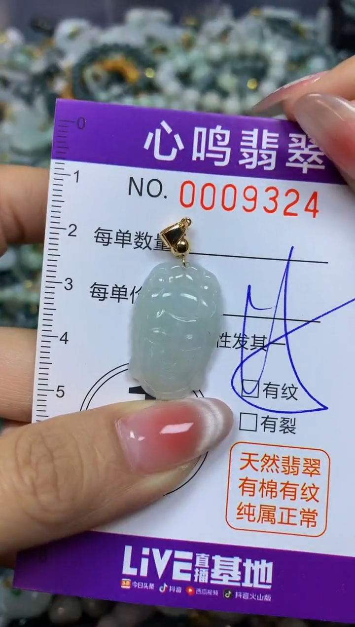 【闪购商品】翡翠颈饰未镶嵌闪购009324