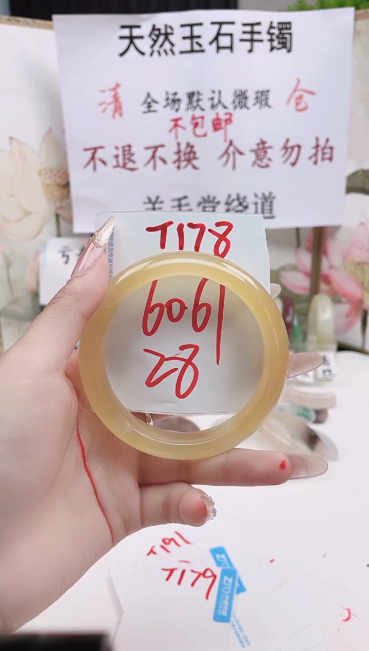 石英质玉手镯未镶嵌T178