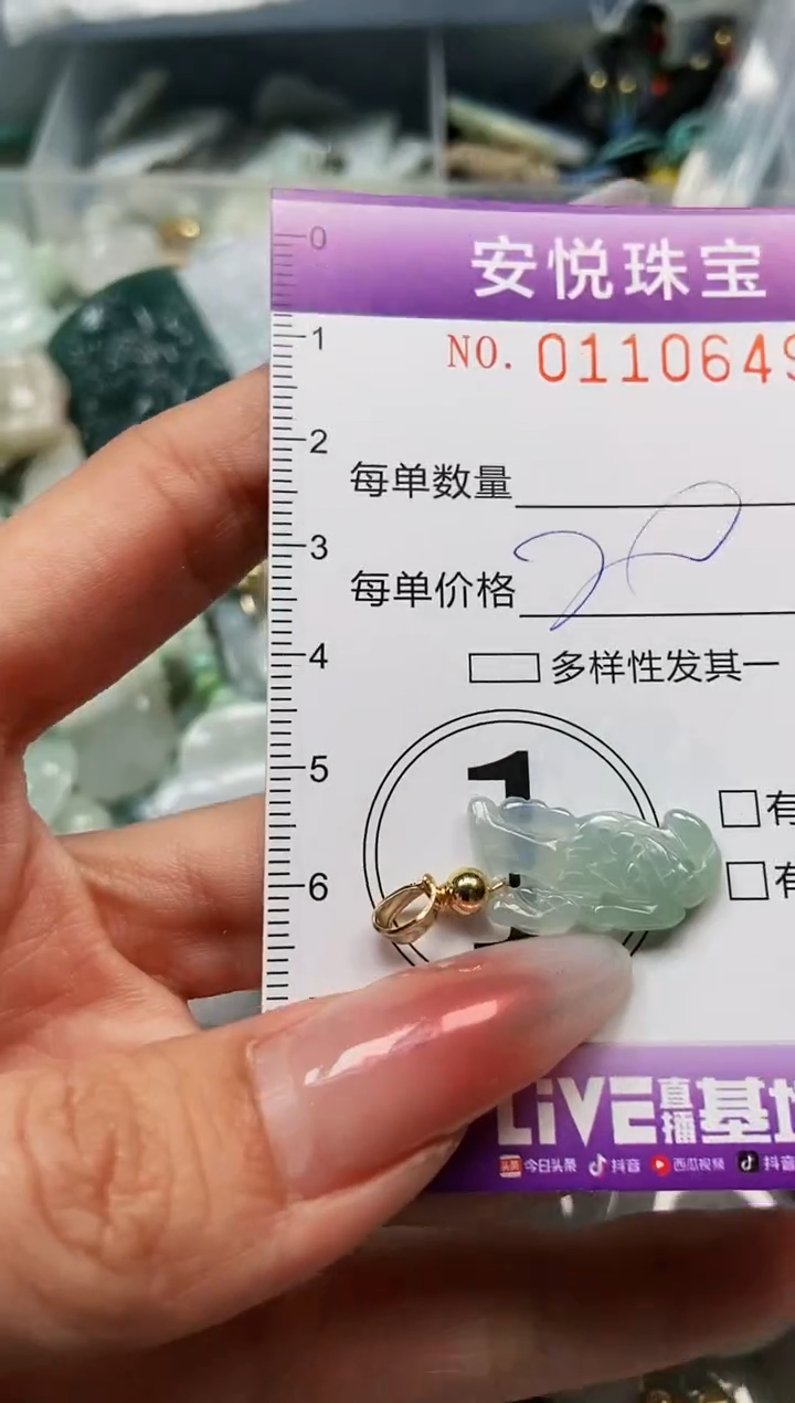 【闪购商品】翡翠颈饰未镶嵌闪购0110649