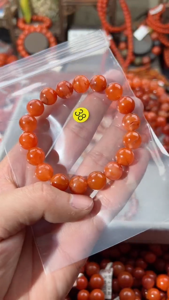 【闪购商品】南红玛瑙手串未镶嵌11