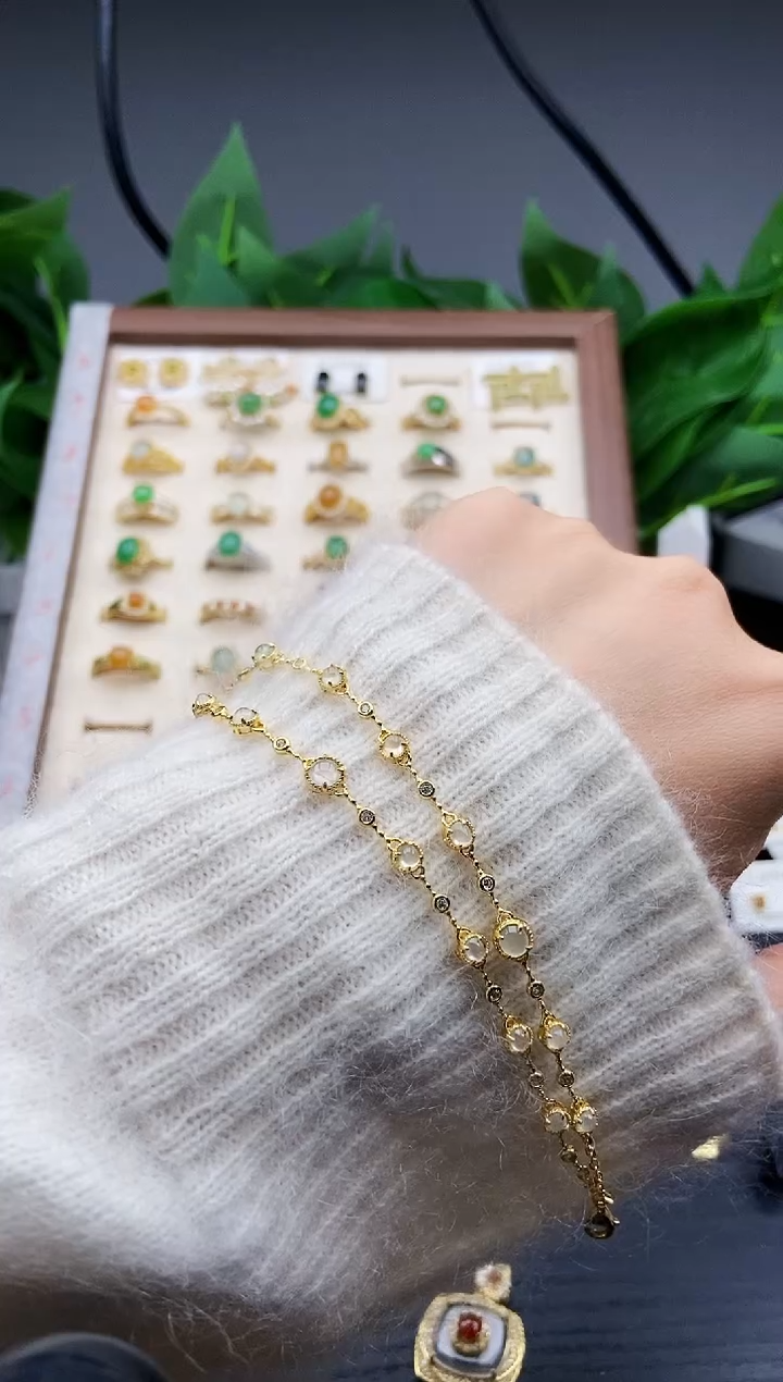 银S925镶嵌戒指翡翠12