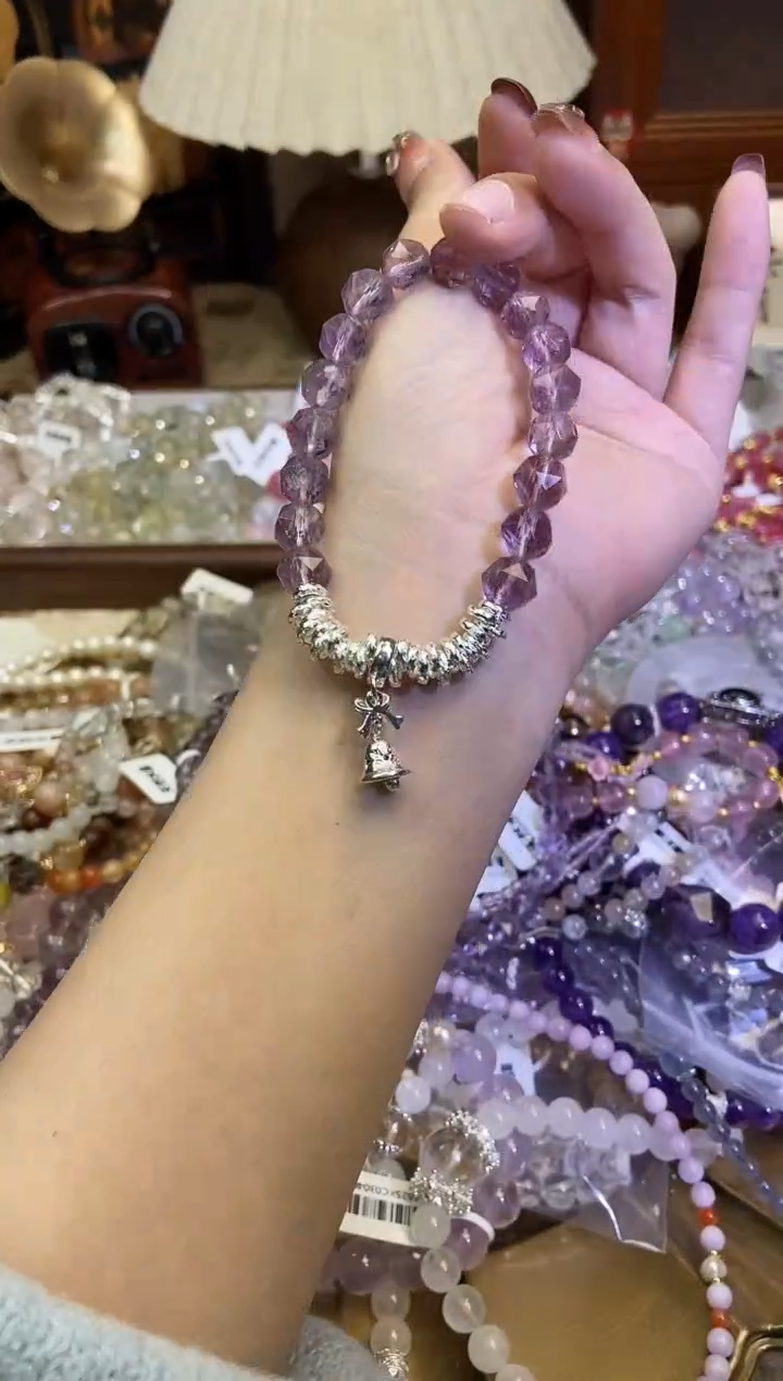 紫晶手链未镶嵌492手串