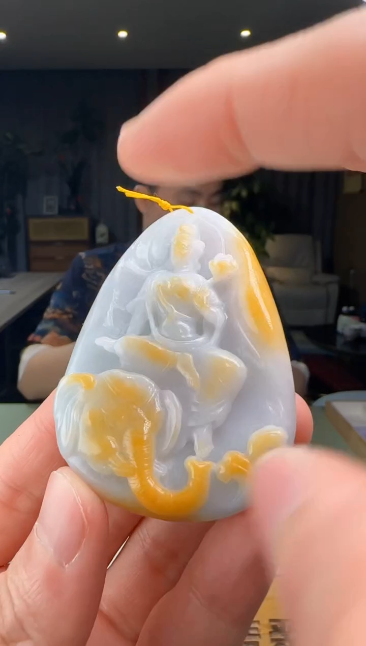 【闪购商品】翡翠吊坠(不含链)未镶嵌DY@@960Q3J13431