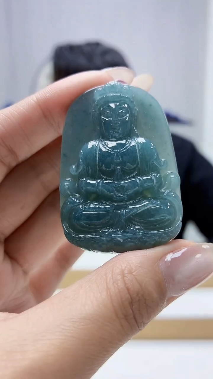 颈饰未镶嵌翡翠5060MM-jj挂件3