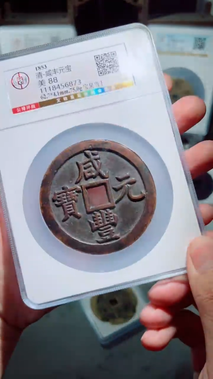 【闪购商品】铜咸丰元宝宝泉当千