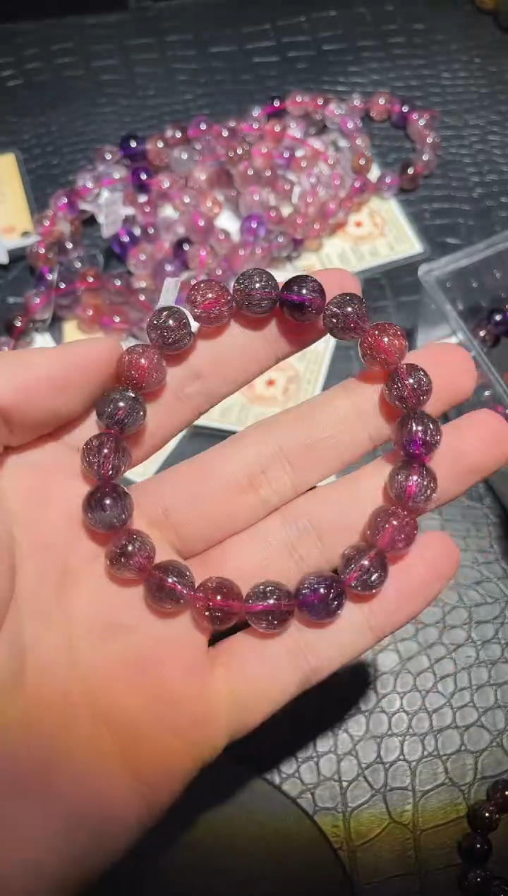 【闪购商品】水晶手链未镶嵌单圈超七A10