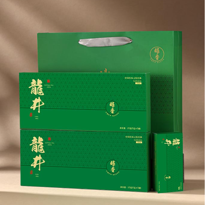 2025新茶 醇香龙井25g*2条 甄选浙江绿茶明前清明送礼