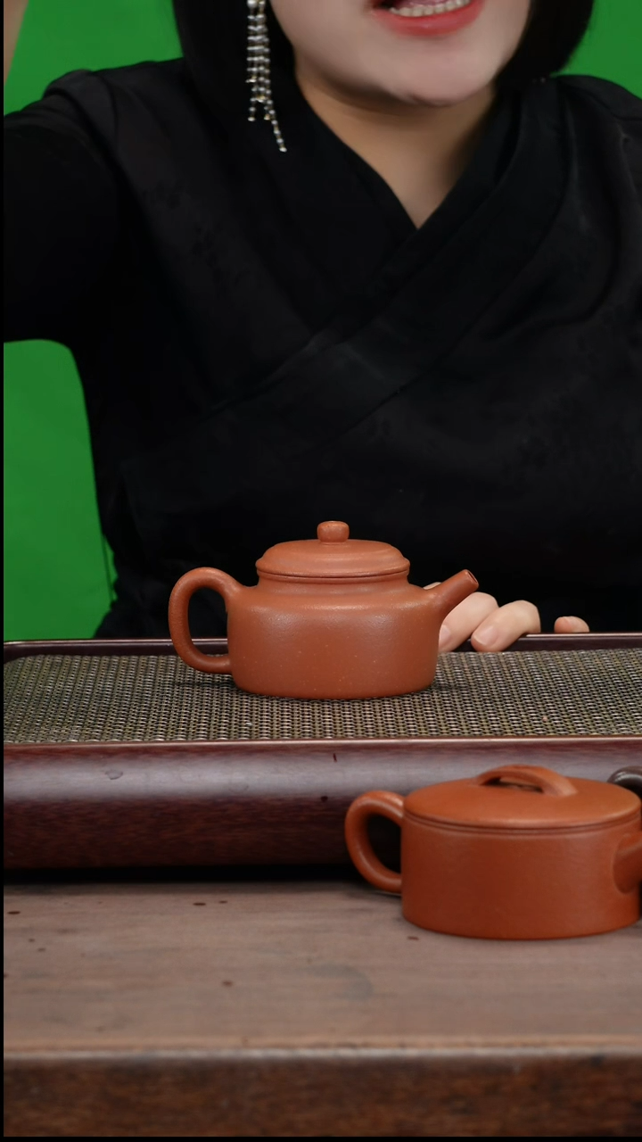 【闪购商品】紫砂茶壶全手工零添加红降坡德钟壶