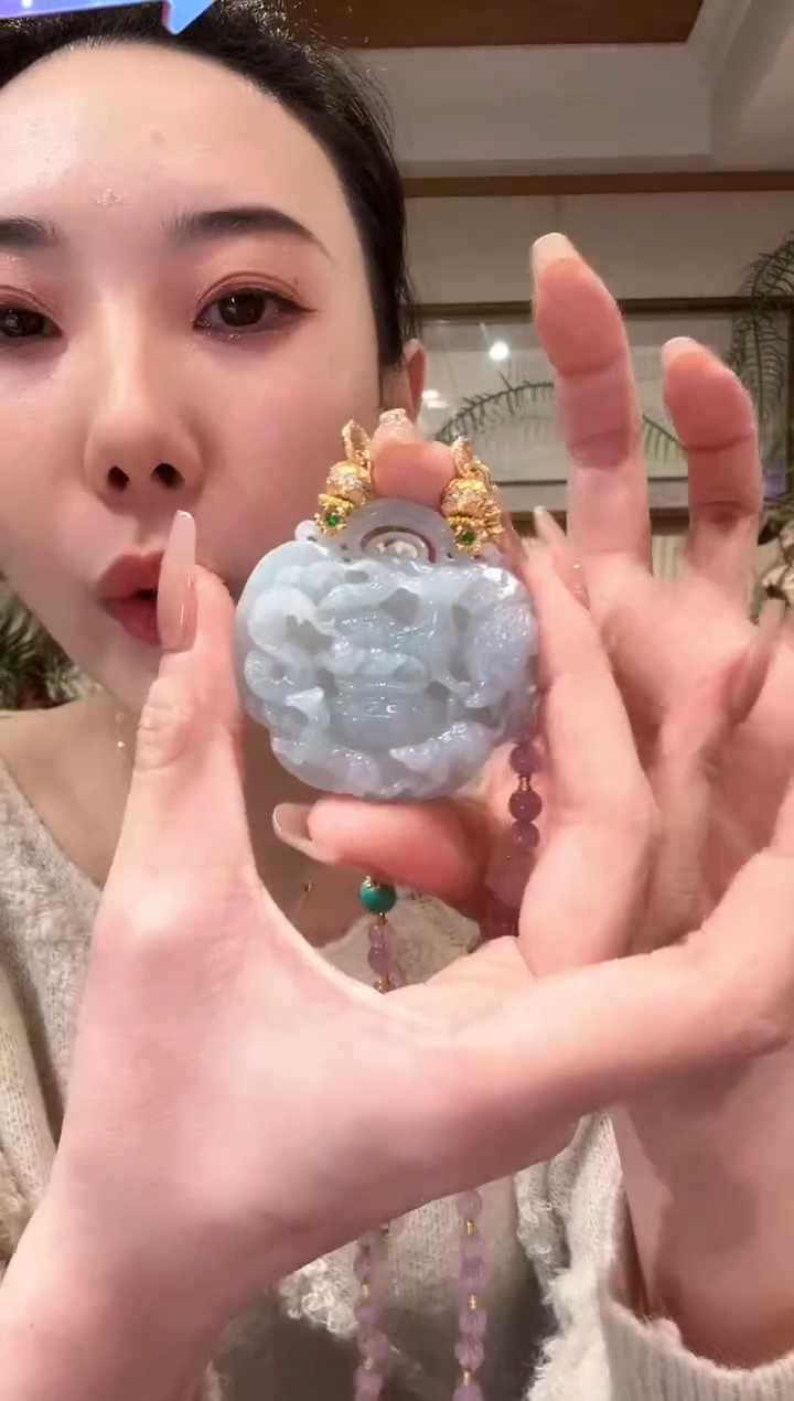 【闪购商品】翡翠颈饰未镶嵌国风