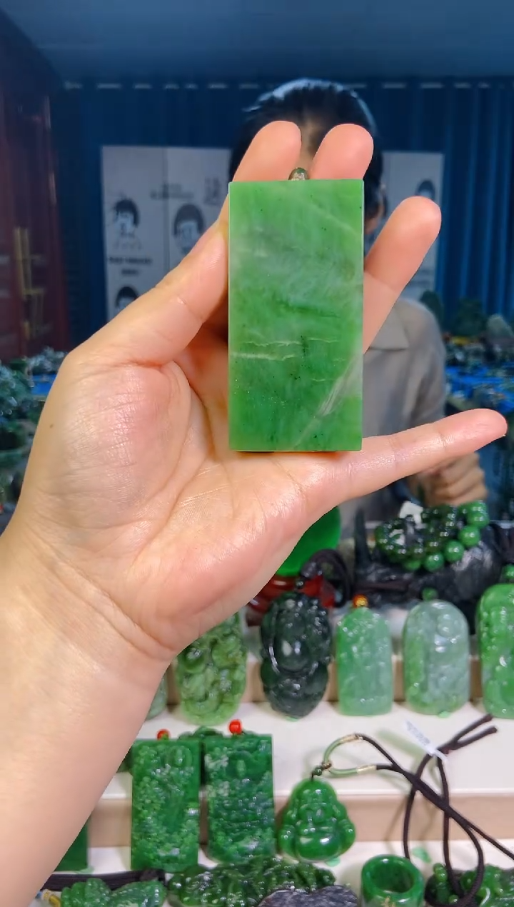 和田玉未镶嵌挂件1