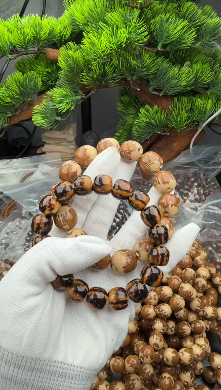 手串紫金鼠紫金鼠4花皮光珠