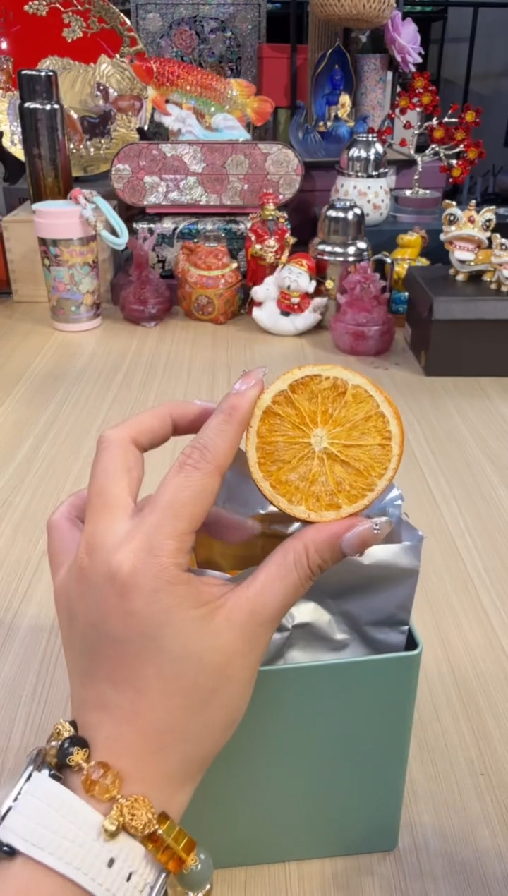 all u tca 冻干橙子片代用茶（126g）