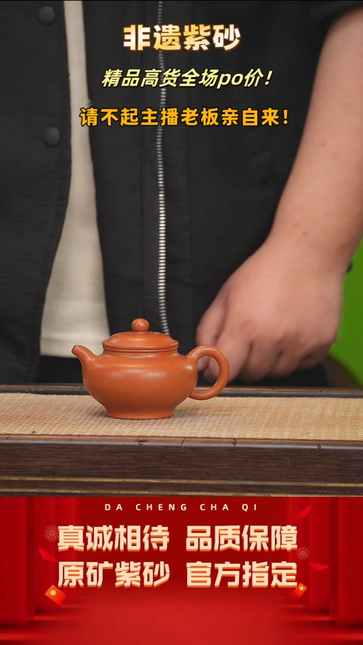 【闪购商品】紫砂茶壶85号 赤龙幻彩 150cc左右