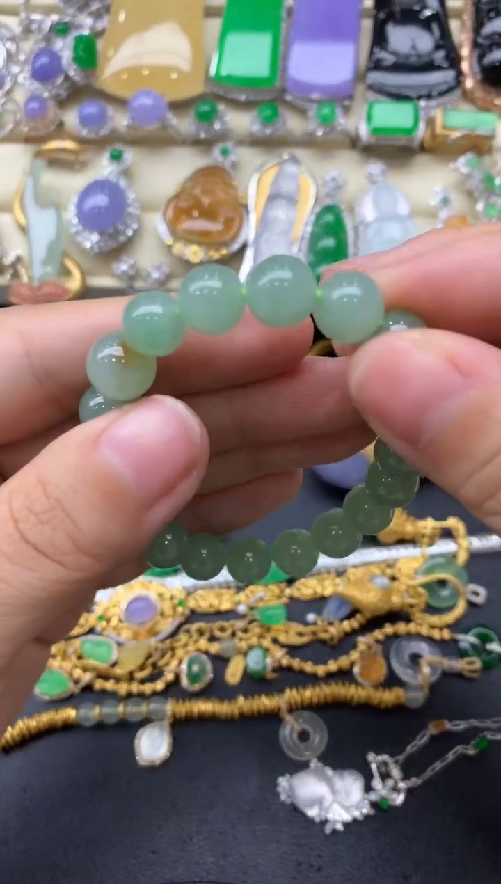 【闪购商品】翡翠手链未镶嵌413-中国好珍宝