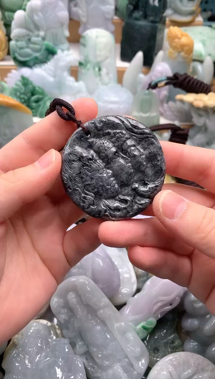 吊坠(不含链)未镶嵌翡翠1