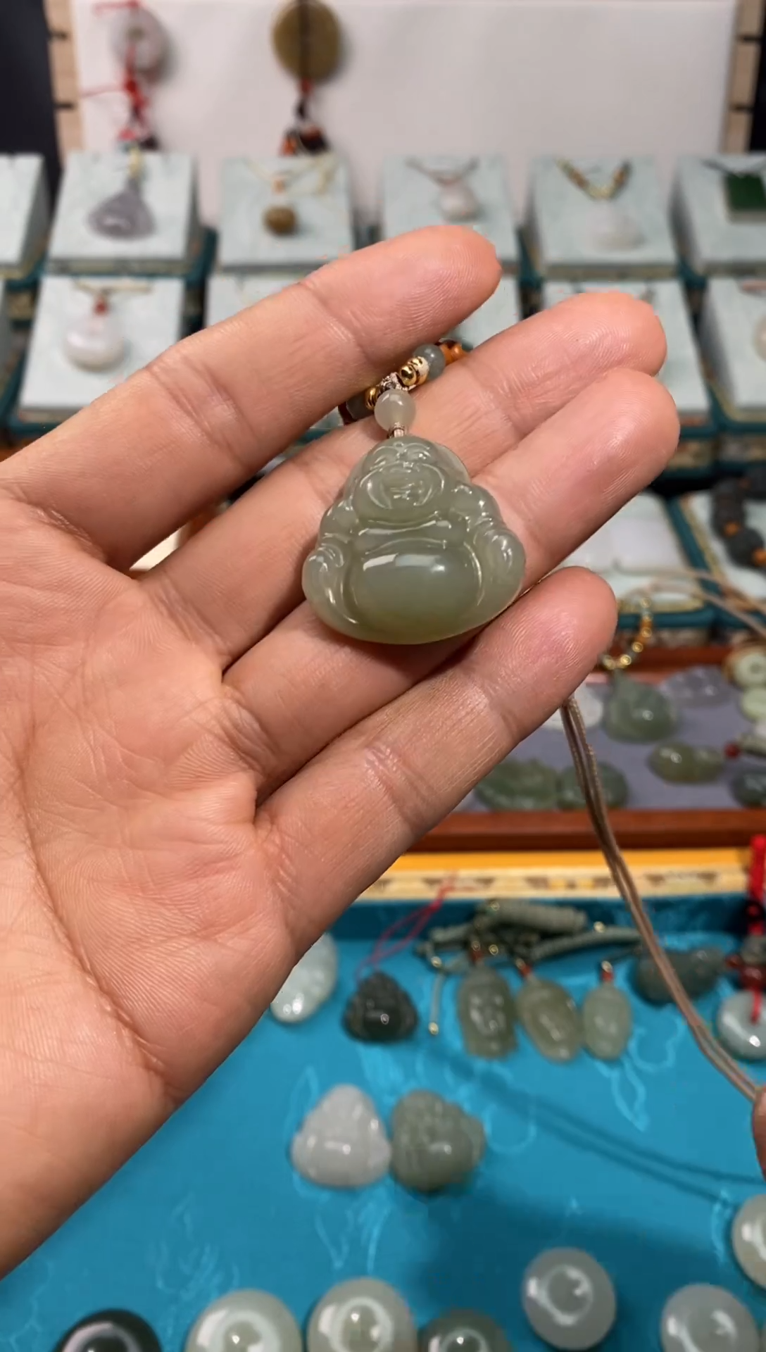 【闪购商品】和田玉颈饰未镶嵌30佛公