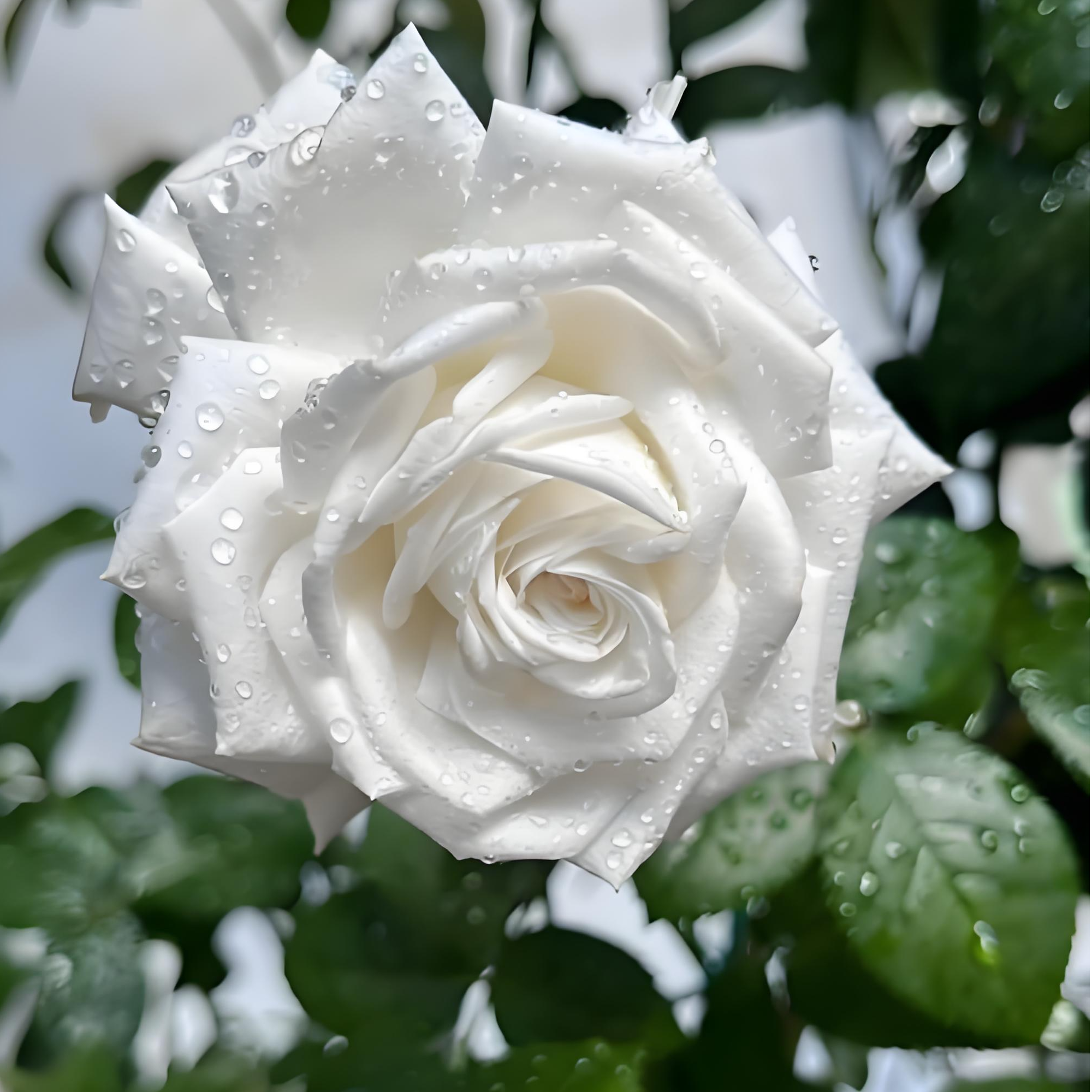 浓香珍妮莫罗月季花白玫瑰苗特大花四季白色玫瑰花盆栽阳台灌木