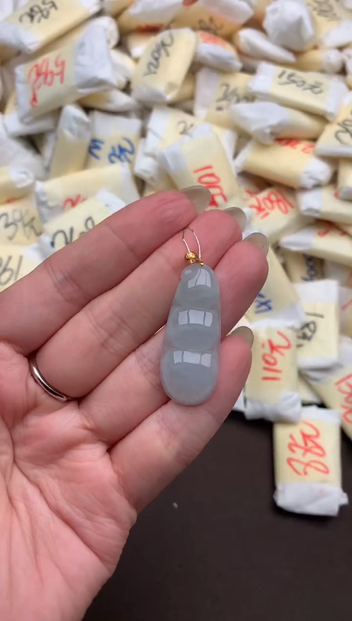 【闪购商品】翡翠挂件18K金镶嵌   一  