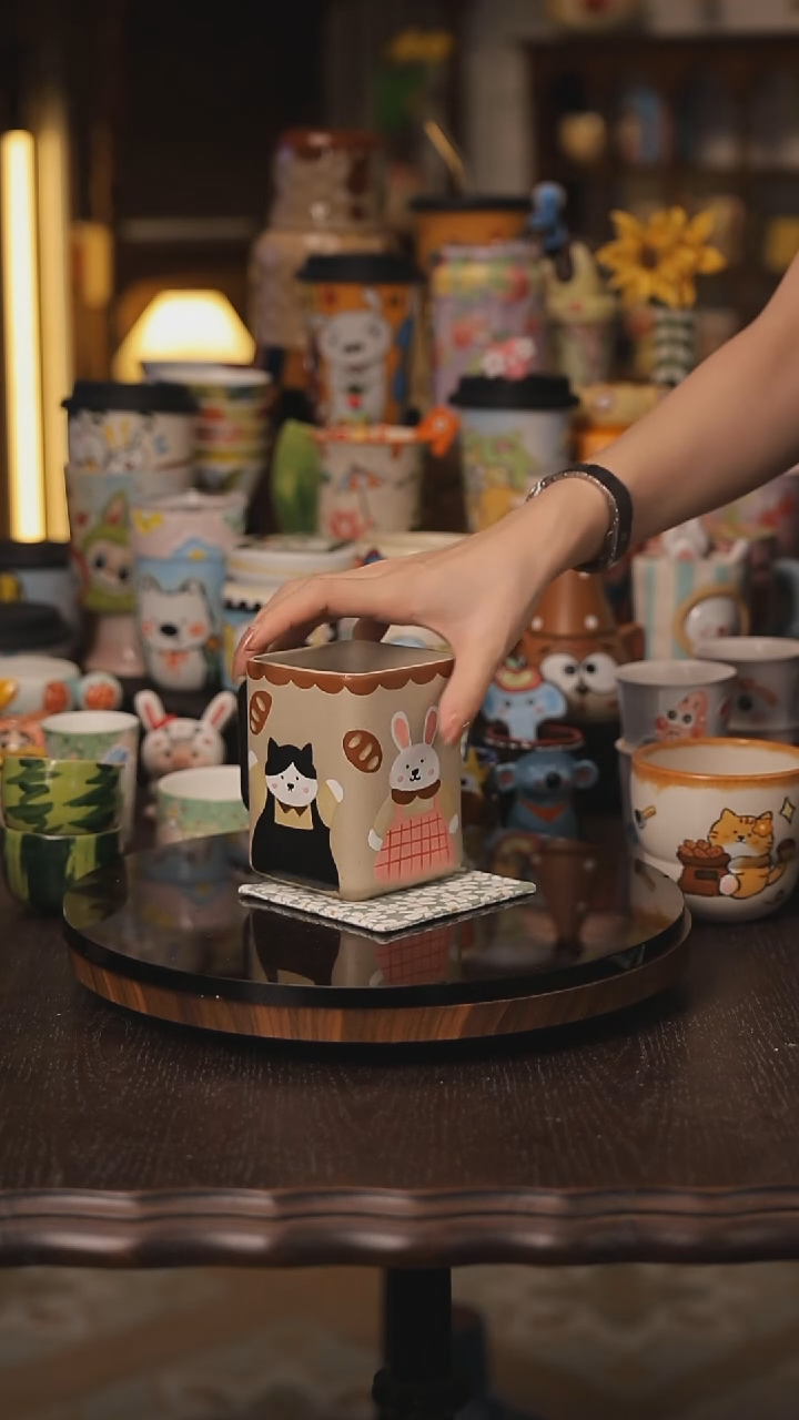 景德镇釉下彩绘设计师款式陶瓷