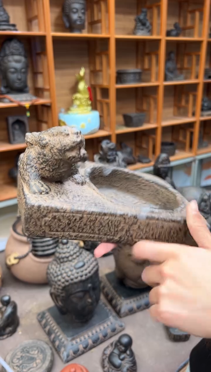 陶土【火山泥】守财兽