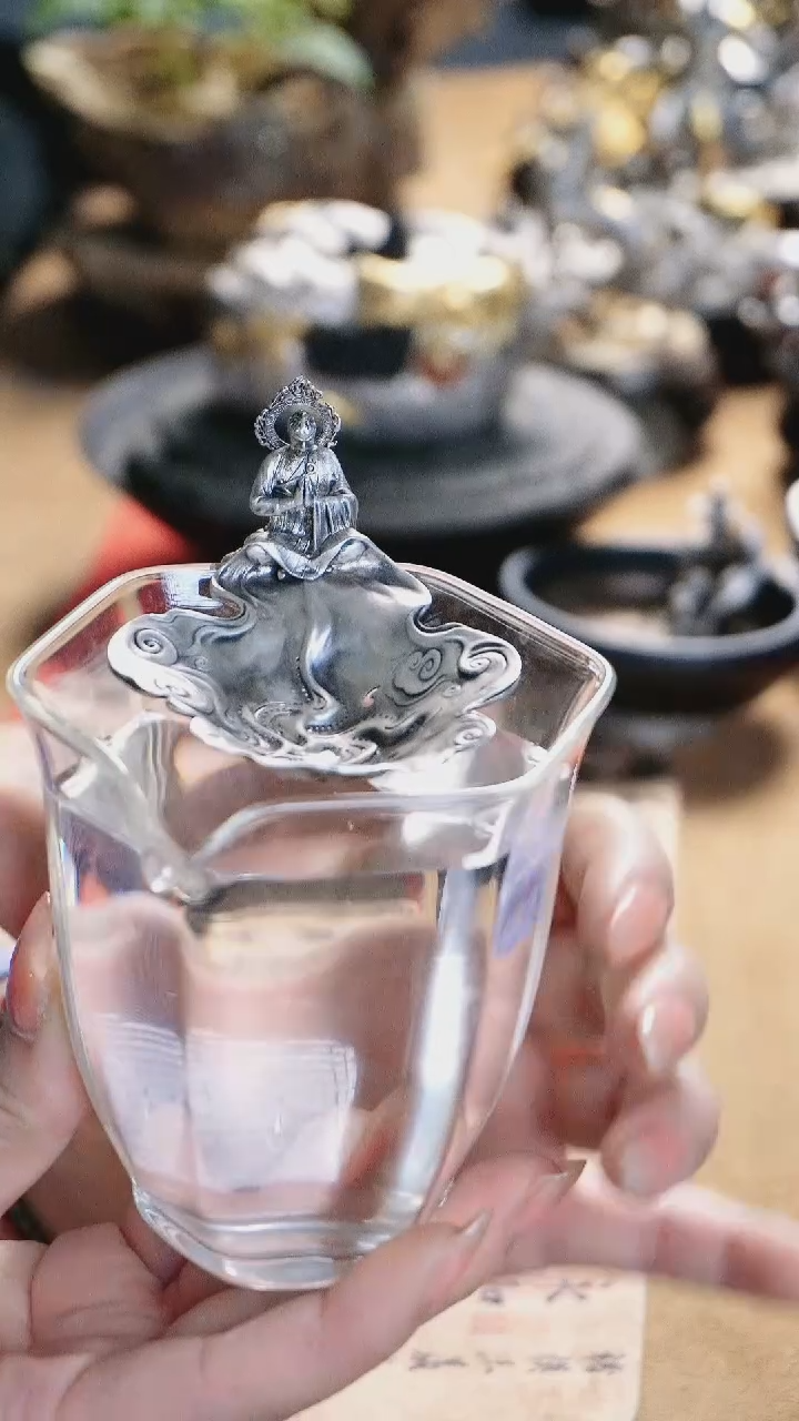【闪购商品】斗战胜佛茶漏带玻璃杯 