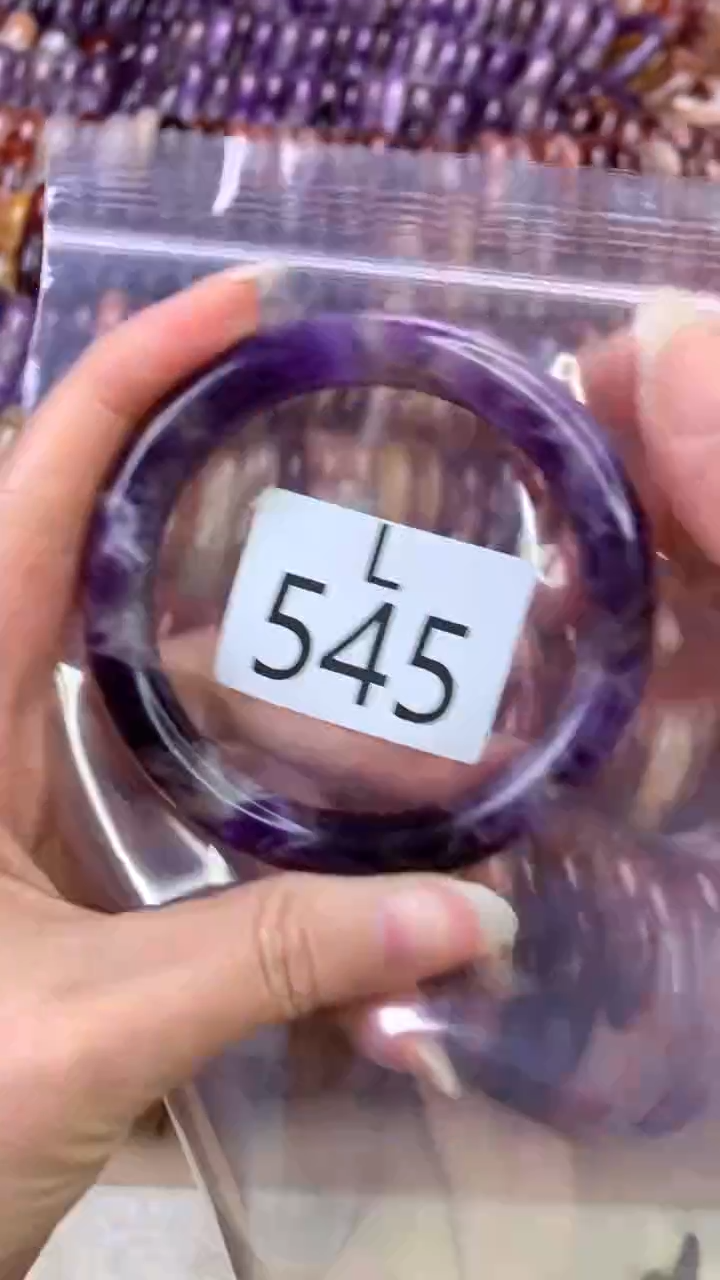 【闪购商品】水晶水晶手镯L未镶嵌545-58