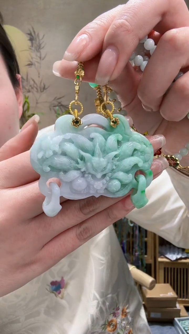 【闪购商品】翡翠颈饰未镶嵌吊坠