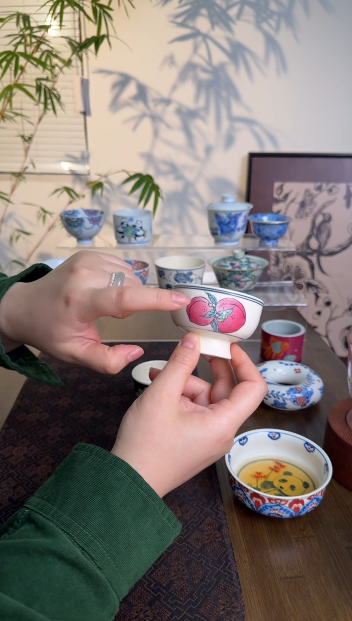 【闪购商品】景德镇手绘茶杯茶杯