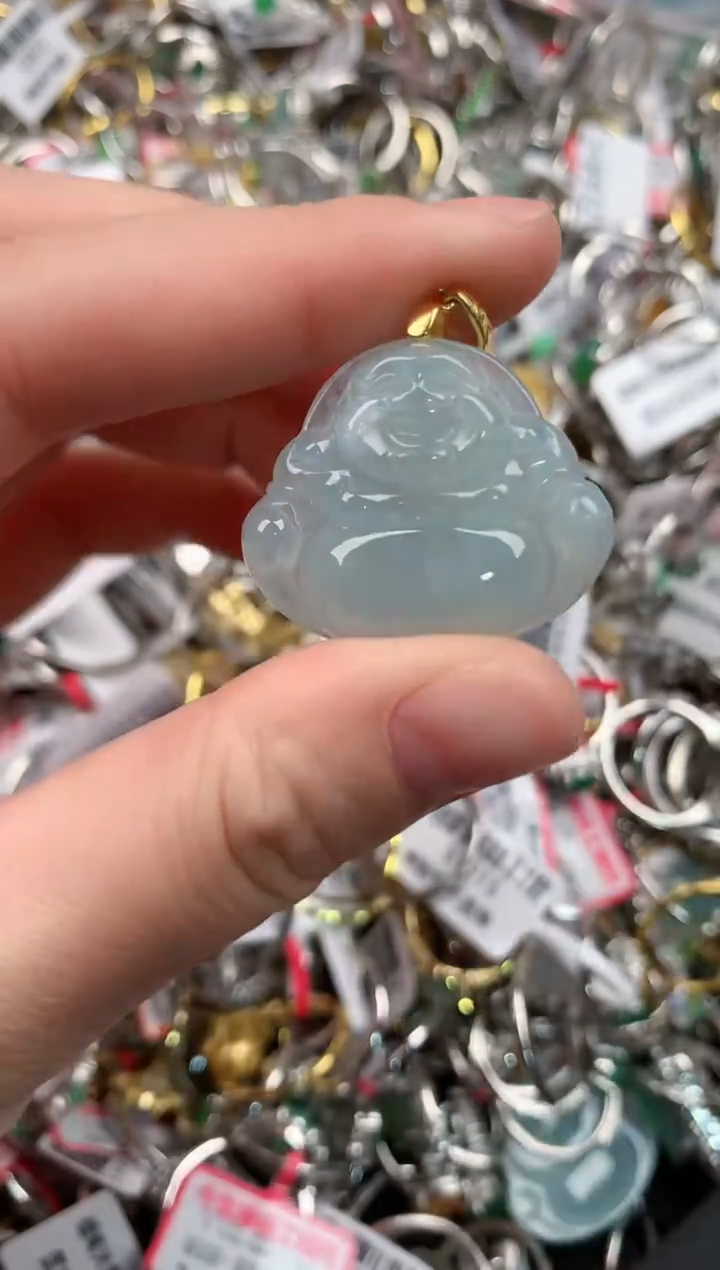 银S925镶嵌戒指翡翠777  6