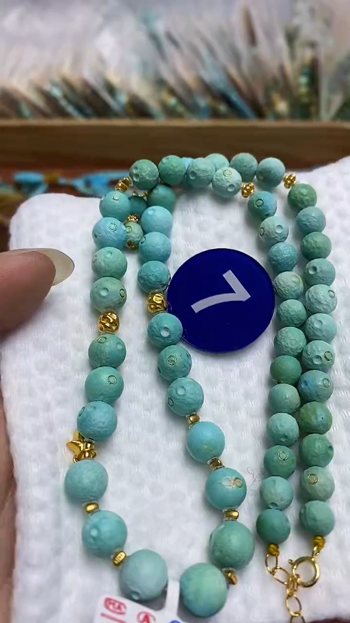 【闪购商品】绿松石项链银S925镶嵌7