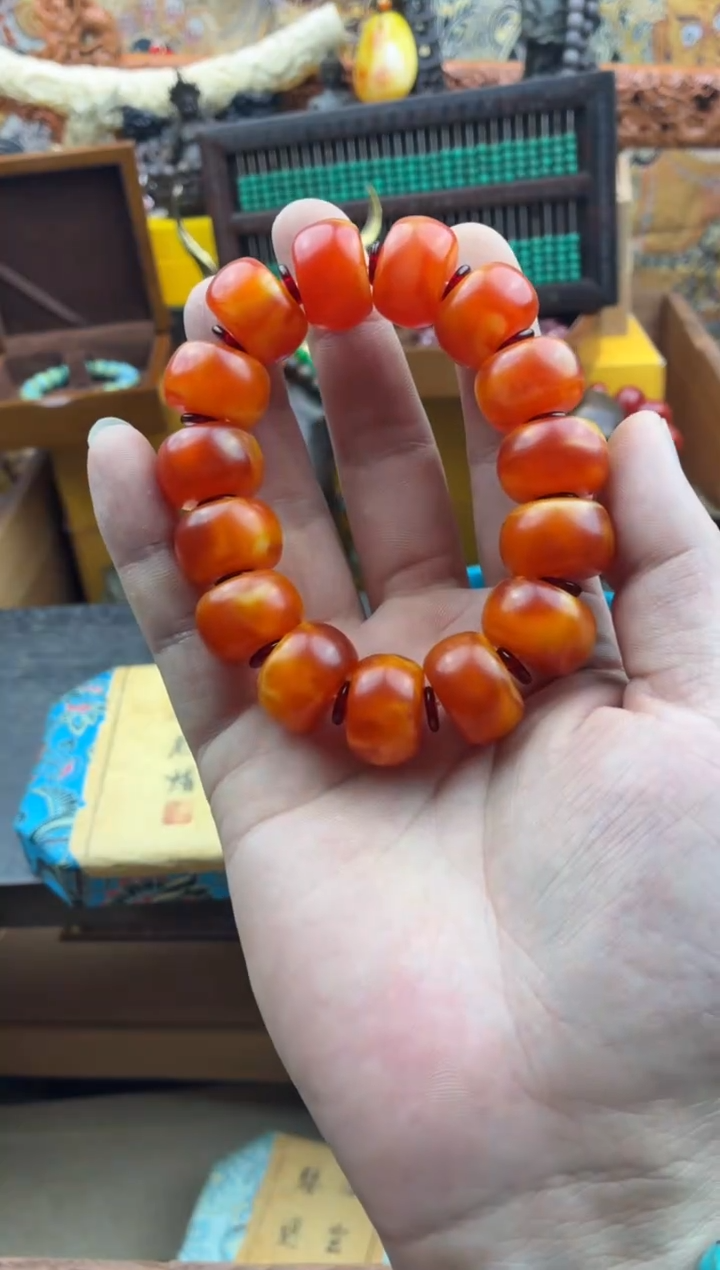 未镶嵌蜜蜡裸石宗起祥瑞直播推荐