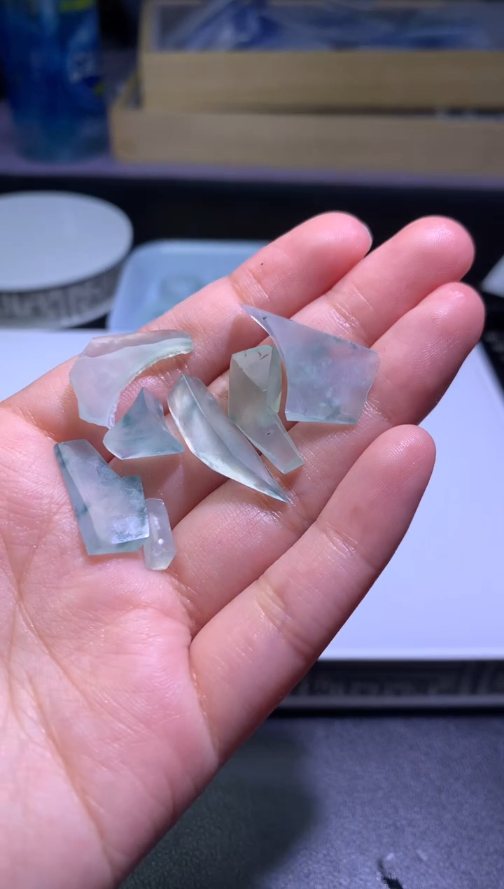 定制翡翠未镶嵌毛货