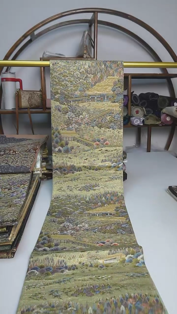 【闪购商品】织绣14西阵织六通风景