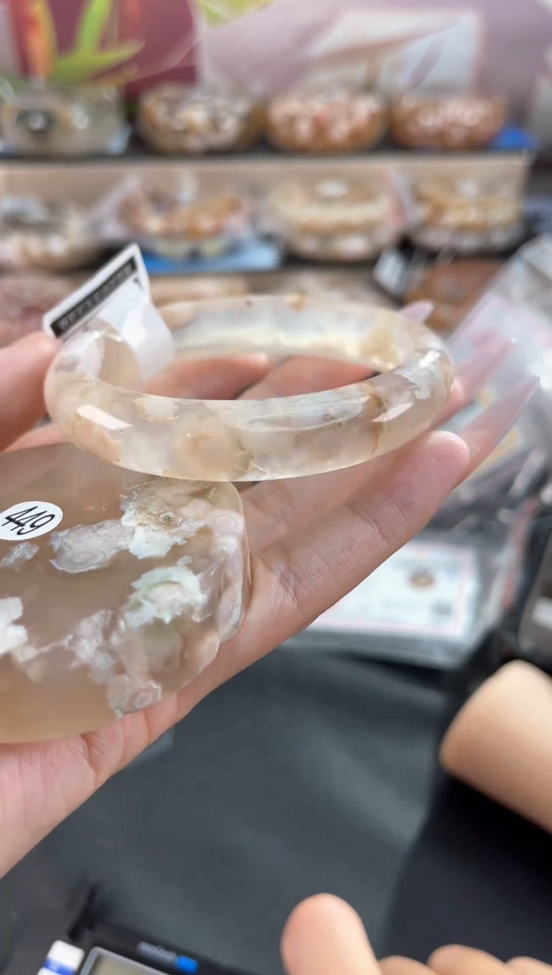 未镶嵌手镯石英质玉58