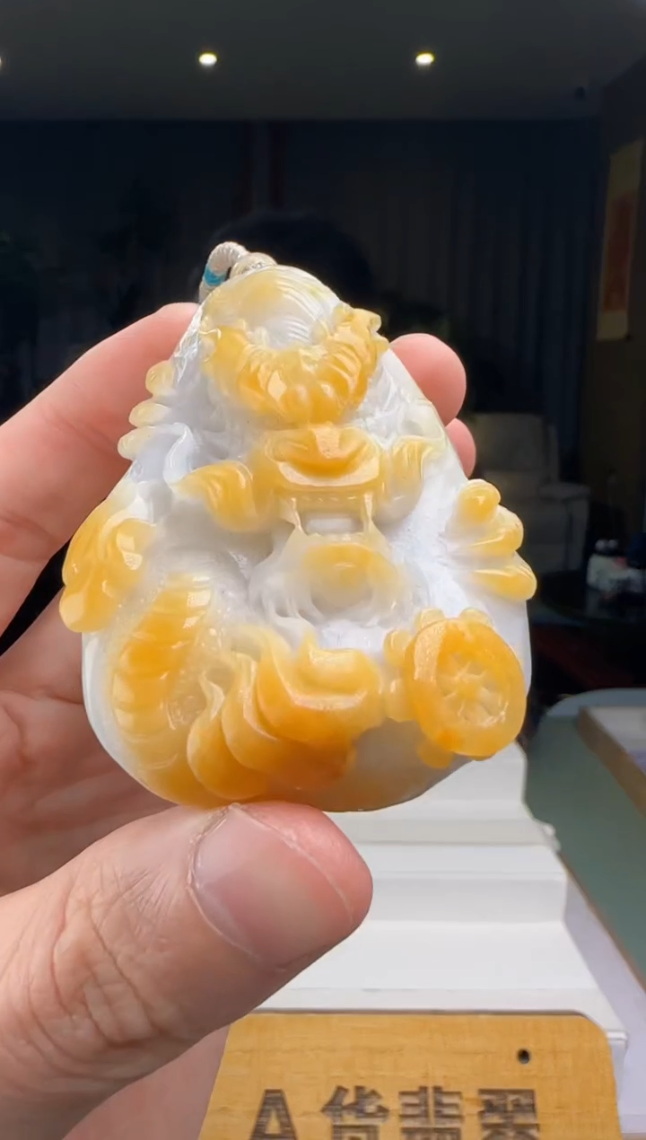 【闪购商品】翡翠吊坠(不含链)未镶嵌DY@@960Q3J13418