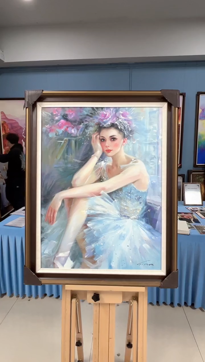 【闪购商品】绘画陶宗健-60*80-人物油画